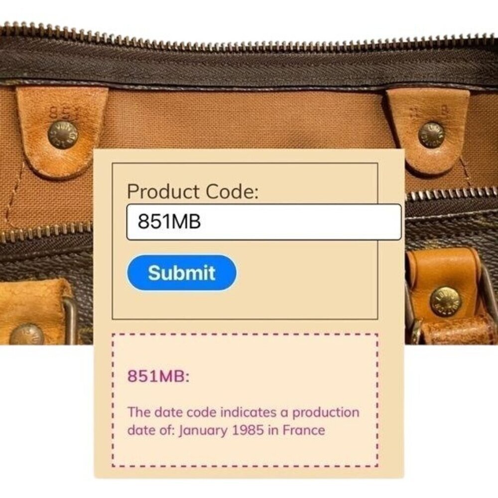 Louis Vuitton Vintage Speedy 35 Satchel Shoulder Bag Brown Monogram Chic Luxury - Picture 3 of 16